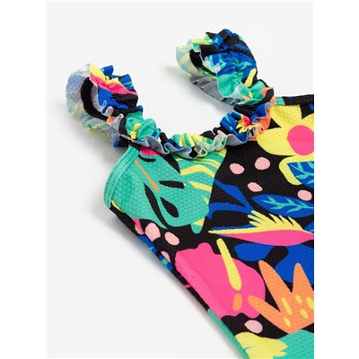 Купальник слитный детский MINAKU с принтом, рост 110-116 см