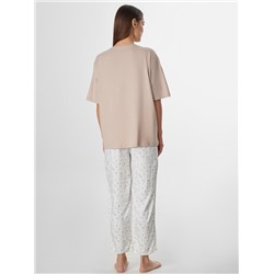 КОМПЛЕКТ ЖЕНСКИЙ (ФУТБОЛКА, БРИДЖИ) 592541