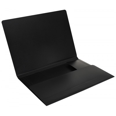 Папка на резинке А4 NP6750Bk черная 500мкм inФОРМАТ