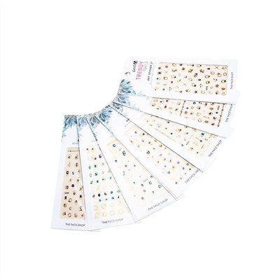 Planet Nails Наклейки для ногтей 3D для дизайна ногтей 12991