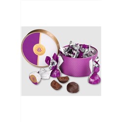 Конфеты "Трюфель в темном шоколаде с клюквой в ягодном ликере" 130г ЭКОПРОДУКТЫ, 1183467