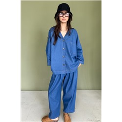 Рубашка  FREEDOM012/03/Синий