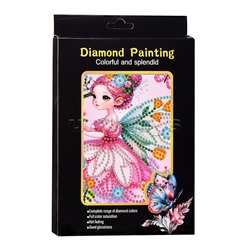 Мозаика алмазная "Маленькая фея" 15*20см
