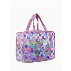 Набор косметичек для бассейна 2 в 1, с принтом, разноцветный