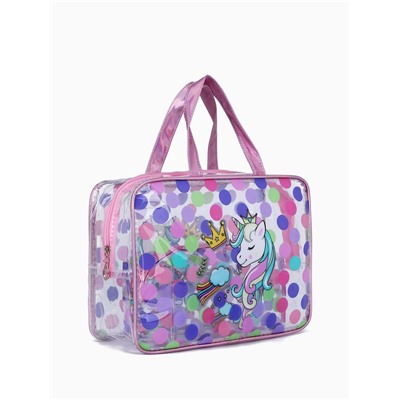 Набор косметичек для бассейна 2 в 1, с принтом, разноцветный