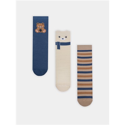 НОСКИ ДЕТСКИЕ (3 пары) 504A-2925