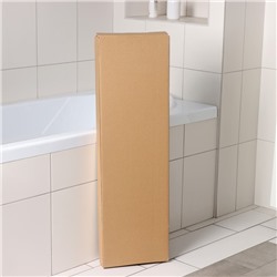 Стеллаж над стиральной машинкой, 65×25×152 см, чёрный