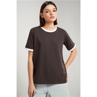 Женская базовая футболка из хлопка с кантом 3 шт. Happyfox