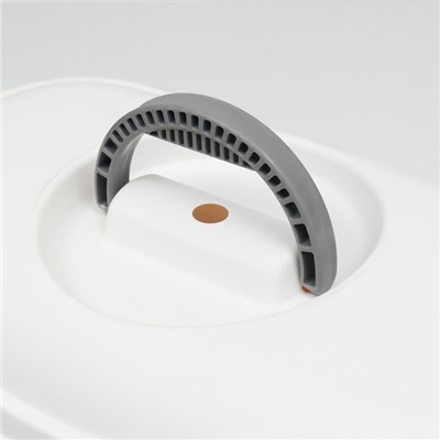 Переноска для животных, 47×32.5×30 см, вес до 9 кг, с металлической дверью, пластик, персиковая