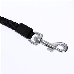 Рулетка «Стиль», под кожу, 3 м, вес животного до 15 кг, чёрно-синяя