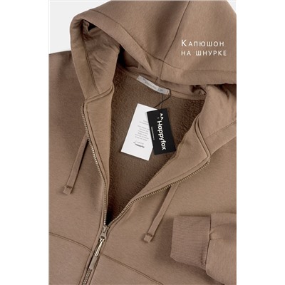 Женский костюм из футера с начесом Happyfox