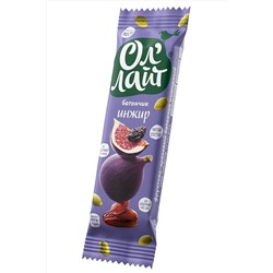 Батончик фруктово-ореховый Ол`Лайт инжирный 30г ЭКОПРОДУКТЫ, 1189791