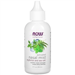 Now Foods, Solutions, активированный спрей для носа, 59 мл (2 жидк. унции)