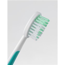 Детская зубная щётка с песочными часиками (зелёная)