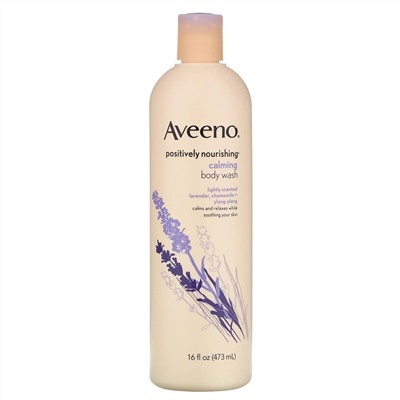 Aveeno, Active Naturals, Positively Nourishing, Calming Body Wash, 16 fl. oz. (473 ml)