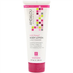 Andalou Naturals, 1000 Roses, успокаивающий лосьон для тела, роза, 236 мл (8 жидк. унций)