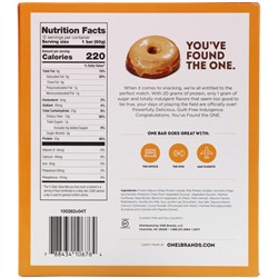 One Brands, ONE Bar, Maple Glazed Doughnut, 12 Bars, 2.12 oz (60 g) Each
