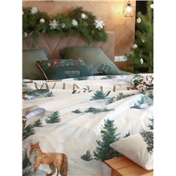 Постельное бельё 1.5-спальное «Этель» Winter village, бязь