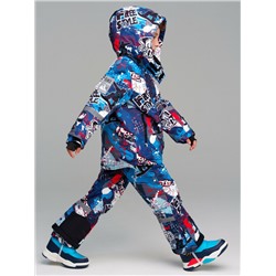 Комплект текстильный с полиуретановым покрытием для мальчиков: куртка, полукомбинезон