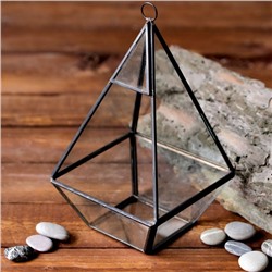 Флорариум каркас, 13×24 см, чёрный