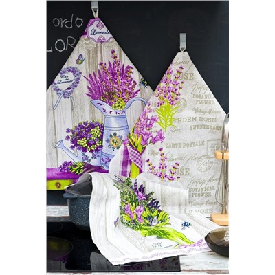 Натали Полотенце Полотенце кухонное Букет лаванды