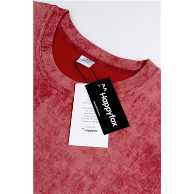 Женская футболка оверсайз Happyfox