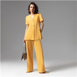 Брючный костюм с разрезами, На шаг впереди моды (яркий)