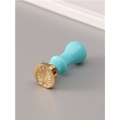 Подарочный набор для сургучной печати «Монстера», печать, ручка, сургуч, 12.5×10×3.6 см