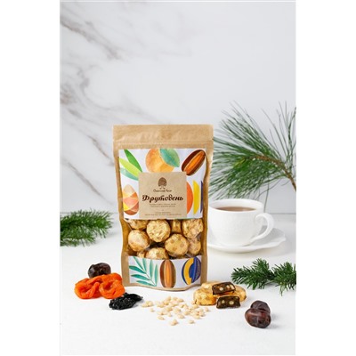 Фрутодень с кедровыми орехами / крафт-пакет / 200 г / ТМ Сибирский кедр