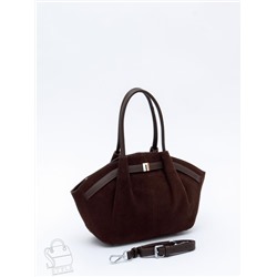 Сумка женская кожаная 2346YF d.coffee Polina&Eiterou