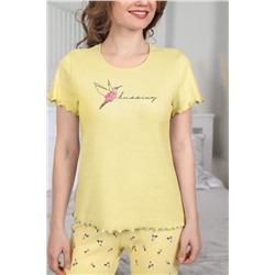 Пижама Амалия-2 (Желтый)