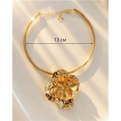 Комплект: колье-обруч и серьги