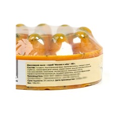 Мыло массажное со скрабом «Молоко и мёд», 100 г, Добропаровъ