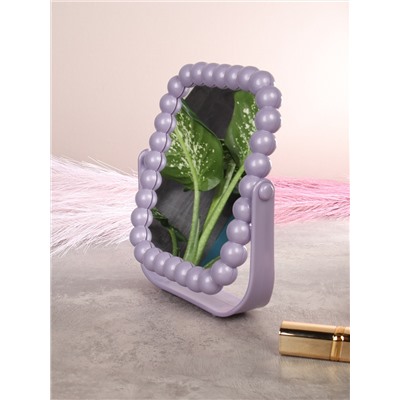 Зеркало настольное двустороннее 16х19 см / 2408 /уп 72/