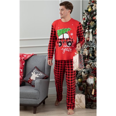 Пижама муж CRAZY GETUP AW21MJ629 Happy New Year