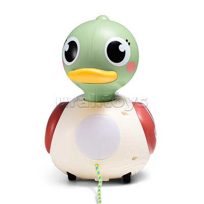 Утка "Мама с малышом" на батар.  в коробке