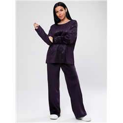 Чарлот-Жаккард - костюм сливовый