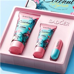 Подарочный набор по уходу с ароматом кокоса SADOER