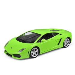Машина металл Lamborghini Gallardo lp 560-4, 18 см, (двери, багажник, свет-звук)
