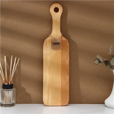 Доска разделочная деревянная Adelica, 40×10×1.8 см, в подарочной упаковке, берёза