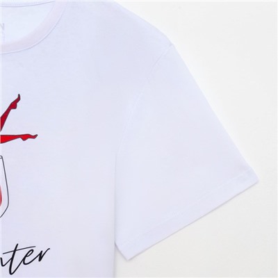 Пижама новогодняя женская (футболка, шорты) KAFTAN Glintwinter, размер 52-54