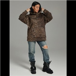 Худи женское Альфа (Леопард)