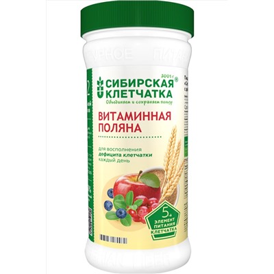 Клетчатка пшеничная Витаминная поляна 280г ЭКОПРОДУКТЫ, 1190910