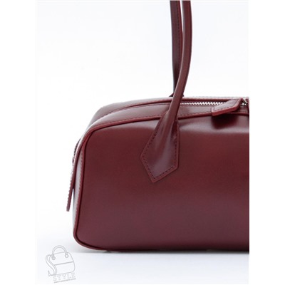 Сумка женская кожаная 6003LP burgundy Polina&Eiterou