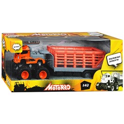 Машинка металлическая инерционная Big Foot, масштаб 1:43