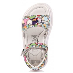 6-712116-2403 цветн Сандалии для девочек (26-30)/6