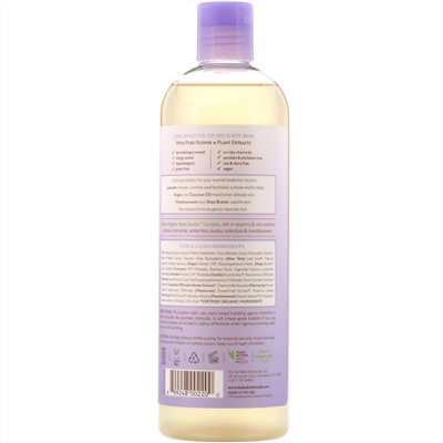 Babo Botanicals, 3-в-1 успокаивающий шампунь, пена для ванны и гель для душа с расслабляющим ароматом лаванды и таволги, 400 мл