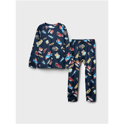 Термокомплект трикот. для мальчиков: фуфайка (футболка) с длин. рук, брюки