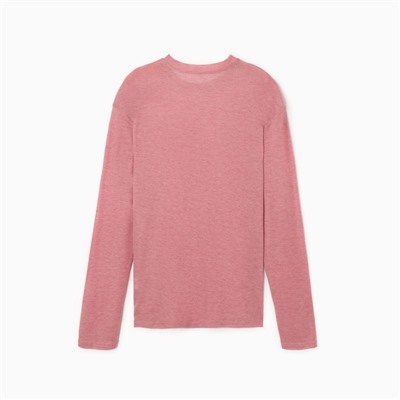 Лонгслив женский MIST, размер onesize, розовый