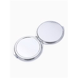 Зеркало складное, d=6 см, серебристое МИКС